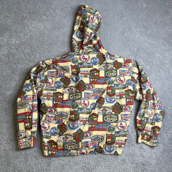 Eastboy Jacket Adult Large Full Zip All Over Print Hoodie - Picture 8 of 11